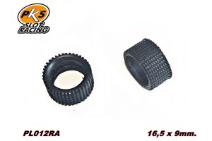 NEUMATICO PERFIL BAJO RALLADO AGUJA (16,5 x 9mm)
