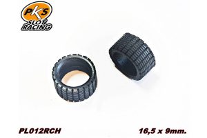 NEUMATICO PERFIL BAJO RALLADO CHAPO (16,5 x 9mm)