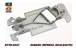 CHASIS 3D PRO - SUBARU IMPREZA WRC (MSC/SCALEAUTO - ANGLEWINDER)