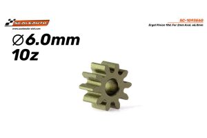PINION 10d. ERGAL DIAMETER 6mm.