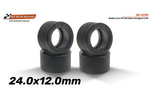 RUBBER TYRE RT 24 x 12mm. STRIPPED