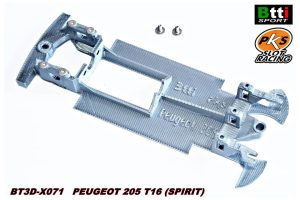 CHASIS 3D - PEUGEOT 205 T16 (SPIRIT - IN-LINE)