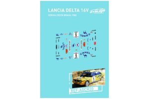 CALCAS 1/32 LANCIA DELTA 16V - RALLY COSTA BRAVA 1988