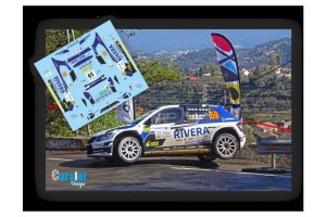 CALCAS 1/32 SKODA FABIA R5 - RALLYE ISLAS CANARIAS 2020