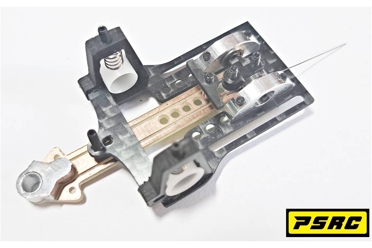 SOPORTE EJE DELANTERO FIBRA CARBONO V2