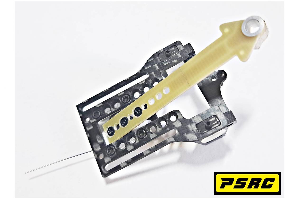 SOPORTE EJE DELANTERO FIBRA CARBONO V2 - Imagen 2