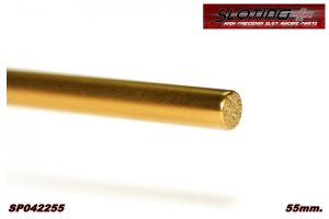 EJE DE TITANIO 55mm. CON RECUBRIMIENTO DE TITANIO