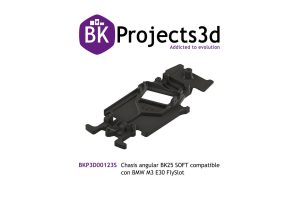 CHASIS ANGULAR BK25 SOFT COMPATIBLE CON BMW M3 E30 FLYSLOT