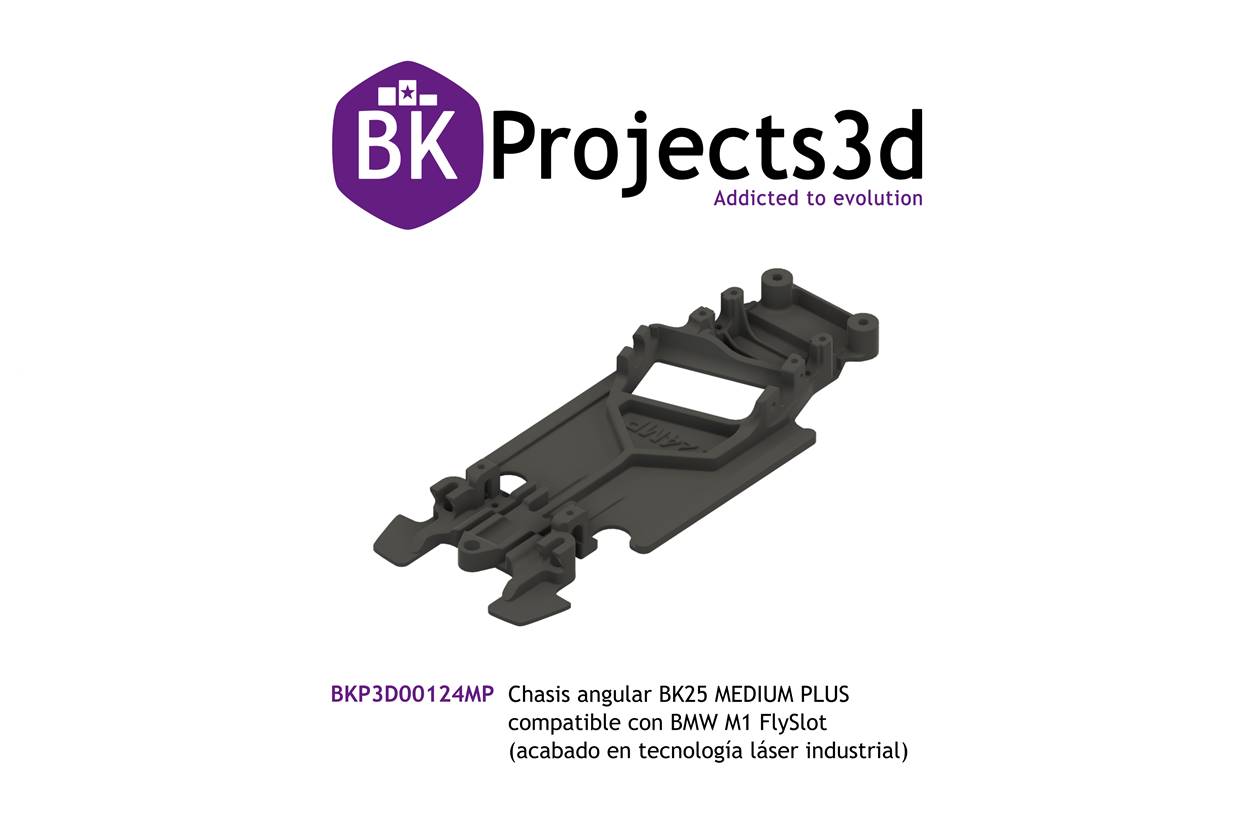 XASSIS ANGULAR BK25 MEDIUM PLUS LASER COMPATIBLE AMB BMW M1 FLYSLOT