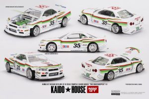 NISSAN SKYLINE GT-R (R34) TAMIYA X KAIDO HOUSE "THE GRASSHOPPER" V1
