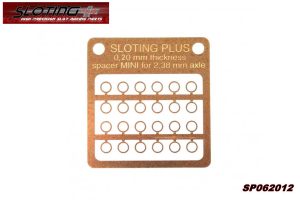 SEPARADORES BRONCE MINI EJE 3/32 DE 0,20 mm.