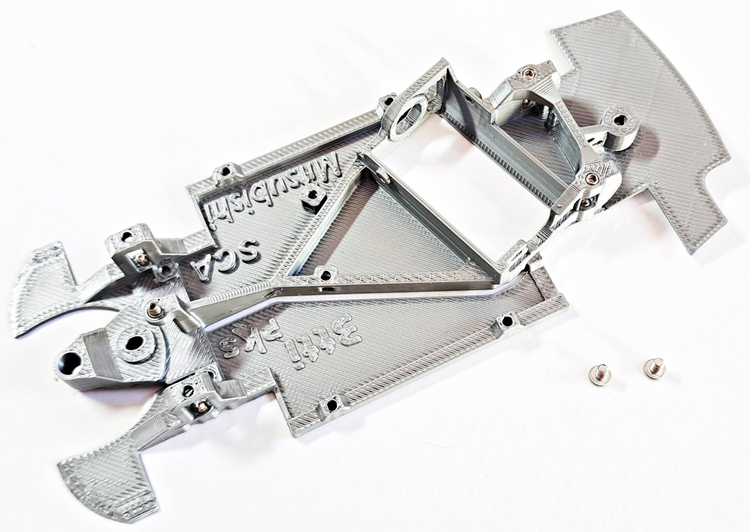 CHASIS 3D PRO - MITSUBISHI LANCER (SCALEAUTO - ANGLEWINDER)