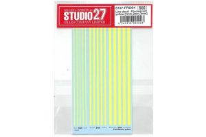 CALCAS - LINEAS AMARILLAS FLOURESCENTES