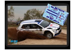 CALCAS 1/32 SKODA FABIA R5 - RALLYE TIERRA DE MADRID 2018