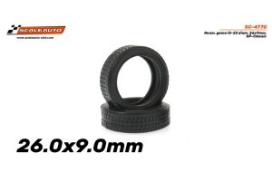 NEUMÁTICOS GOMA IS-22 26 x 9mm