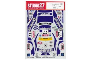 CALCAS 1/24 SUBARU IMPREZA WRC - RALLY SAN REMO 2001