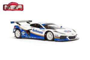 CORVETTE C8.R ROTHMANS LIVERY BLUE #77