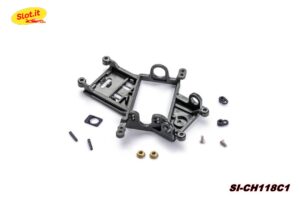 SOPORTE MOTOR ANGLEWINDER Offset 0,5mm. EVO-6 FIBRA CARBONO