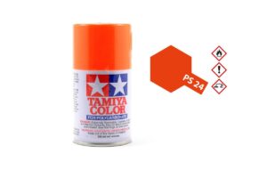 TAMIYA SPRAY  POLICARBONATO NARANJA FLOURESCENTE