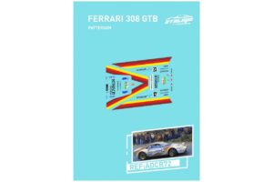 CALCAS 1/32 FERRARI 308 GTB - TARGA FLORIO RALLY 1981