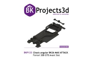 CHASIS ANGULAR BK26 MAX ATTACK COMPATIBLE CON FERRARI 308 GTB AVANT SLOT