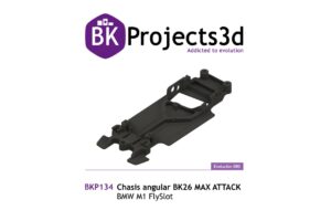 CHASIS ANGULAR BK26 MAX ATTACK COMPATIBLE CON BMW M1 FLYSLOT