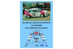 FORD ESCORT COSWORTH - RALLY PRINCIPE DE ASTURIAS 1995