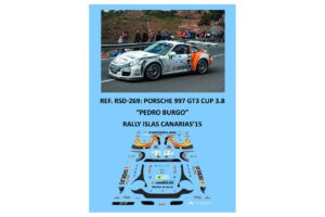PORSCHE 997 GT3 CUP 3.8 - RALLY ISLAS CANARIAS 2015