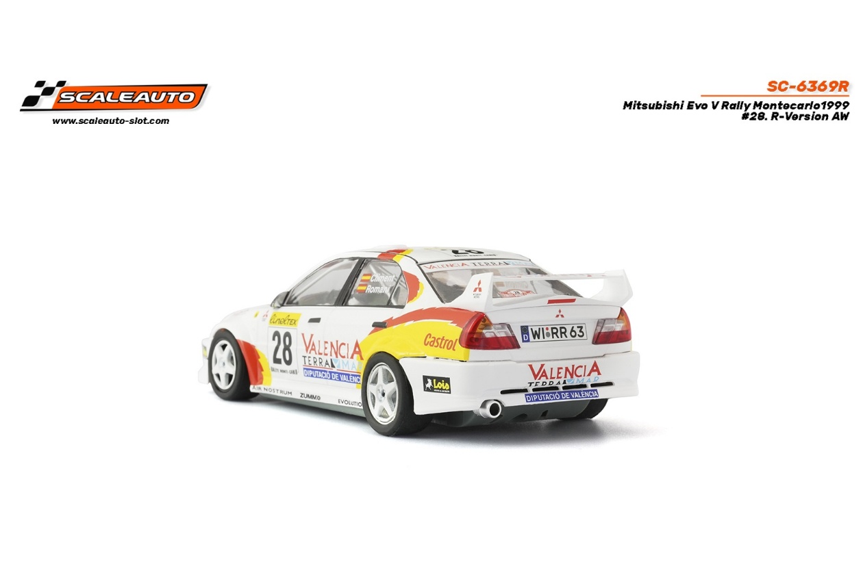 MITSUBISHI EVO V- RALLY MONTECARLO 1999 - Imagen 2