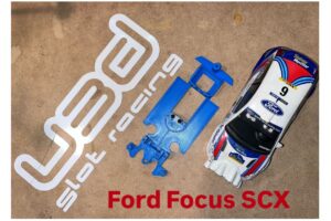 CHASIS 3D FORD FOCUS (SCALEXTRIC - IN-LINE)