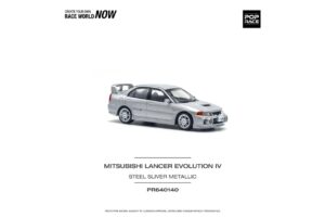 MITSUBISHI LANCER EVOLUTION IV - STEEL SILVER METALLIC