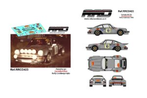 CALCAS 1/24 PORSCHE 911SC - RALLY CATALUNYA