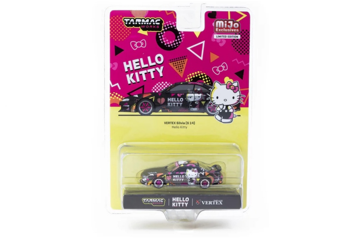 VERTEX NISSAN SILVIA (S14) - HELLO KITTY BLACK CHROME
