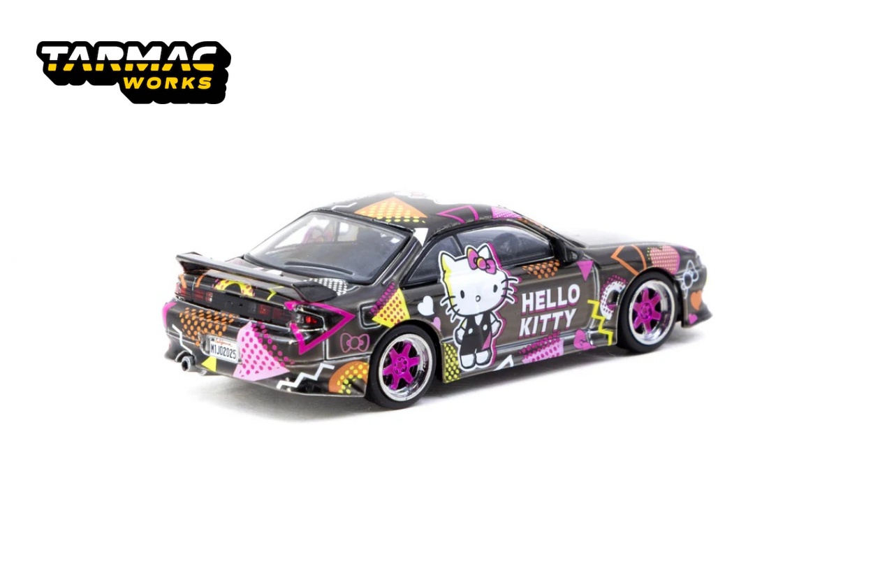 VERTEX NISSAN SILVIA (S14) - HELLO KITTY BLACK CHROME - Imagen 3