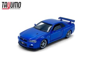 NISSAN GT-R34 V-SPEC II - BLUE