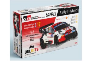 KIT 1/24 TOYOTA YARIS RALLY1 HYBRID - RALLYE MEXICO WINNER 2023