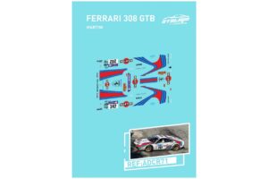 CALCAS 1/24 FERRARI 308 GTB - TOUR DE CORSE HISTORIQUE