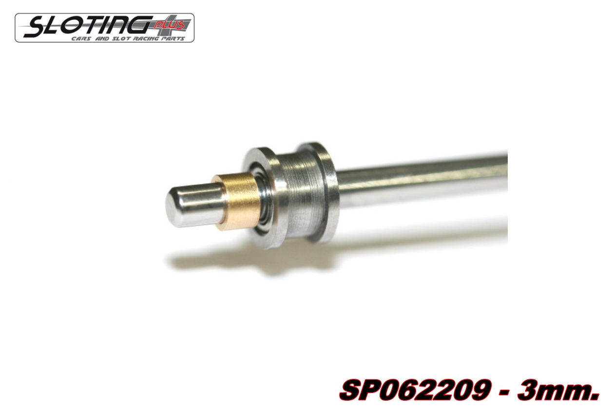 SEPARADOR 3mm. MINI BRONCE PARA EJE 2,38 mm. - Imagen 3