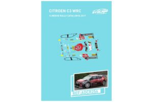 CALCAS 1/32 CITROEN C3 WRC - RALLY CATALUNYA 2017