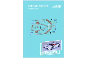 CALCAS 1/32 FERRARI 308 GTB - RALLYE PRINCIPE DE ASTURIAS 1984