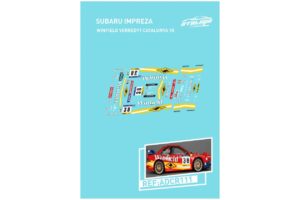 CALCAS 1/32 SUBARU IMPREZA S5 WRC'97 (CATALUNYA-COSTA BRAVA 1998)