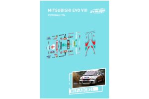 CALCAS 1/32 MITSUBISHI LANCER EVO III - RALLY AUSTRALIA 1996