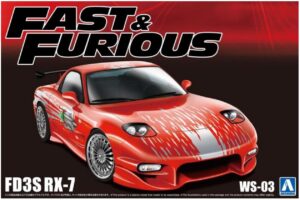 KIT 1/24 FAST & FURIOUS FD3S RX-7