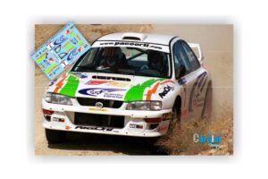 CALCAS 1/32 SUBARU IMPREZA WRC - RALLY DE CHELVA 2001