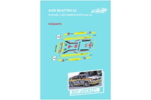 DECALS 1/32 AUDI QUATTRO S1 - RALLY PORTUGAL 1984