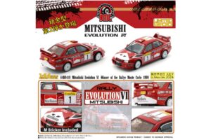 MITSUBISHI LANCER EVO VI - 1999 WINNER RALLYE MONTE CARLO
