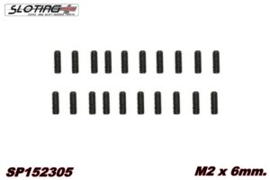 20 ESPÁRRAGOS ALLEN M2 x 6mm.