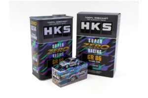 HKS TOYOTA GR86 GREY WITH OIL CAN